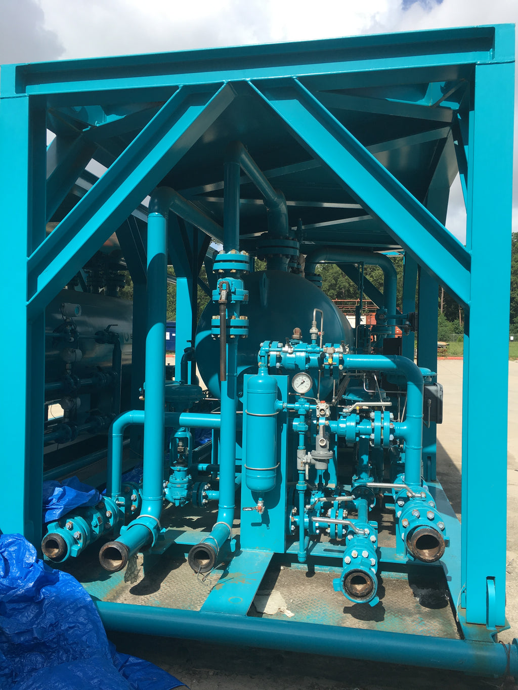 Test Separator for Well Testing and Cleanout Production Services