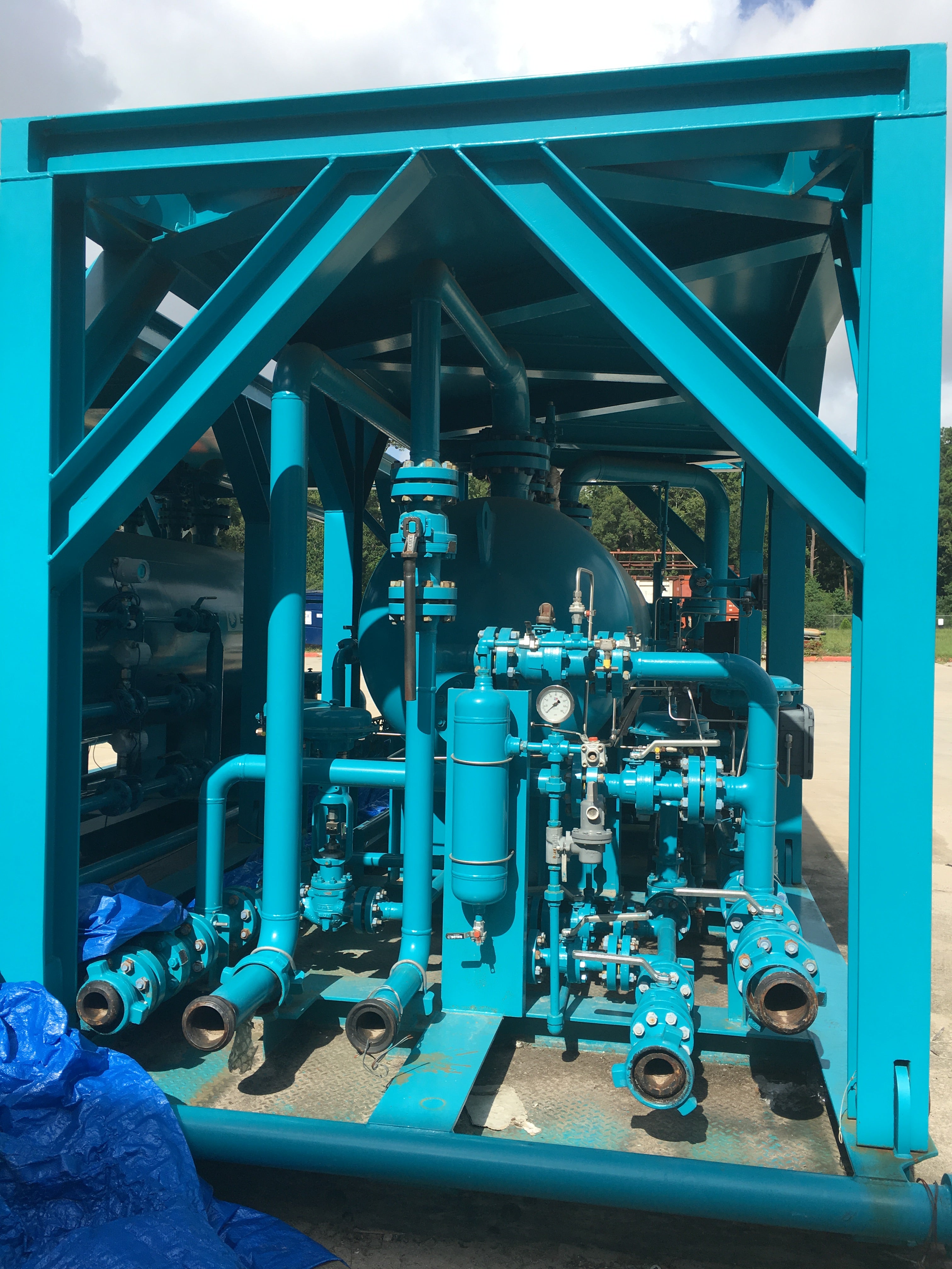 Test Separator for Well Testing and Cleanout Production Services