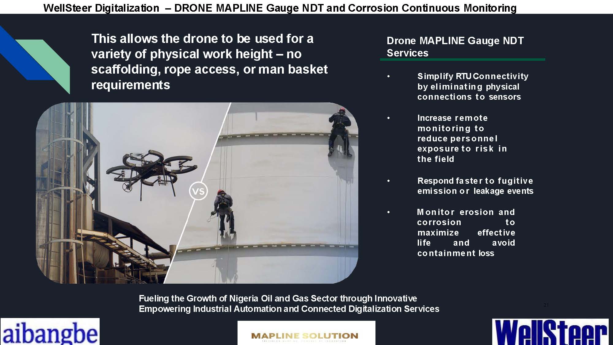 Drone Surveillance and NDT Services